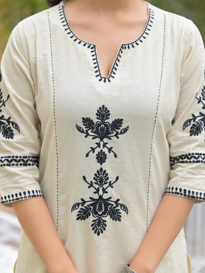 Cotton kurta Palazzo set - Image 4