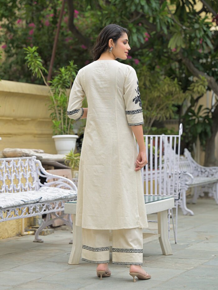 Cotton kurta Palazzo set - Image 2