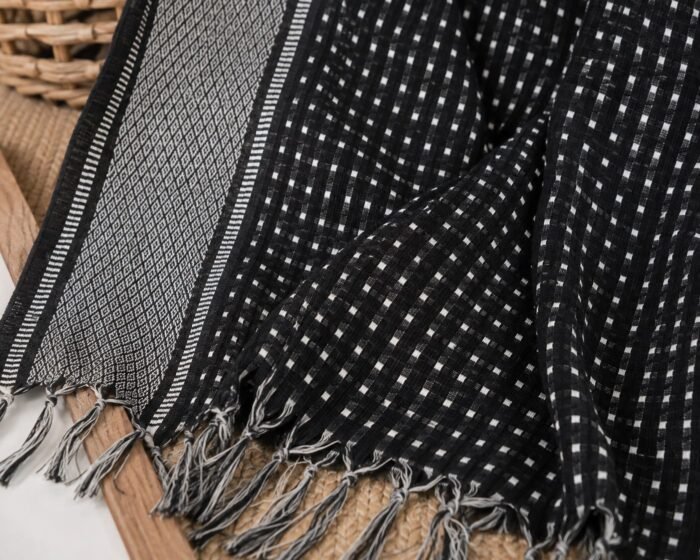 Black Doby Dupatta - Image 2